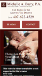 Mobile Screenshot of mbarrylaw.com
